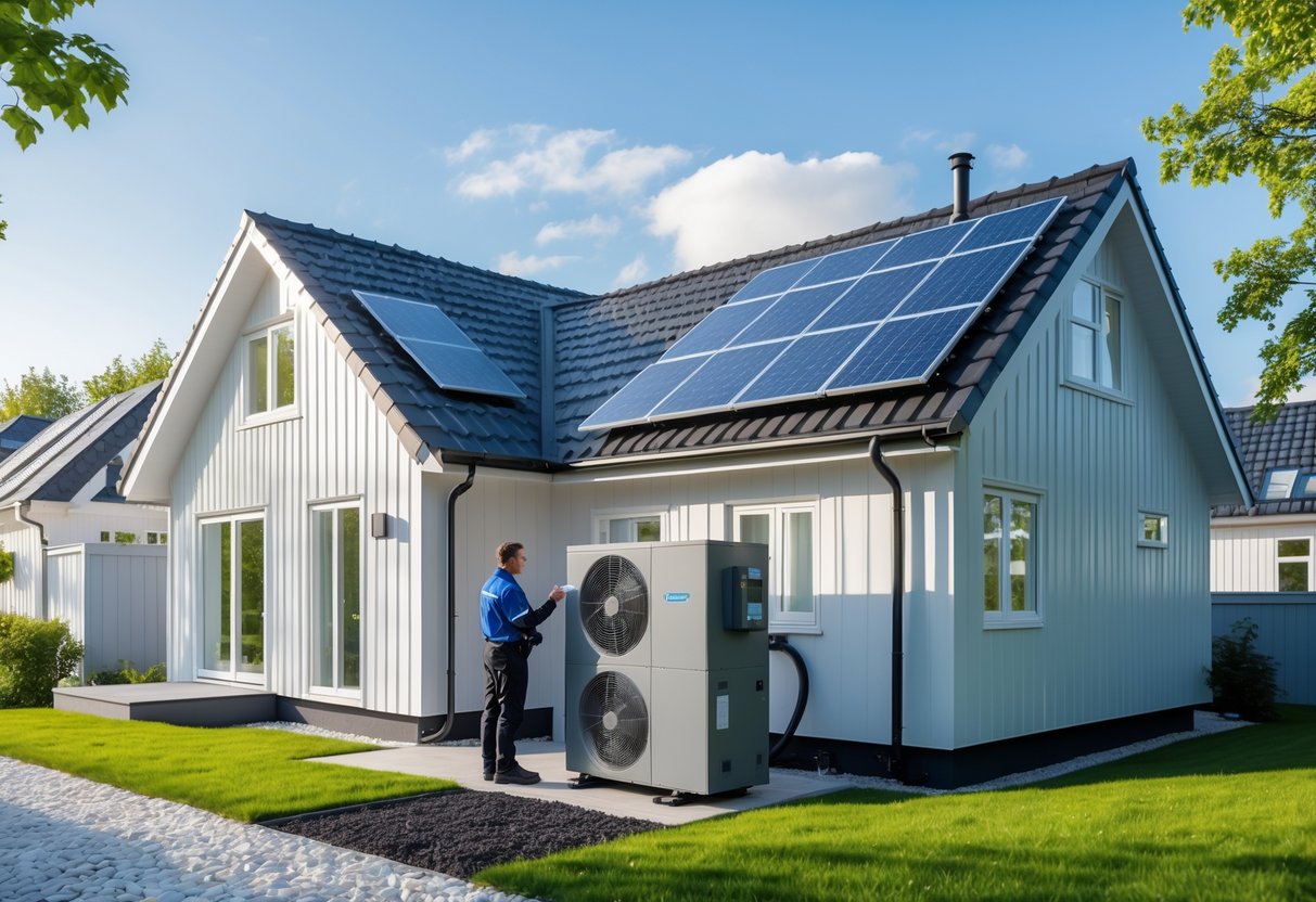 Energibesparelser i Nordjylland med varmepumper og tagisolering